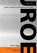 Cover: Journal of Research on Organization in Education Vol 2 - Information Age Publishing