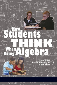 Enlarge image Cover: How Students Think When Doing Algebra - Information Age Publishing