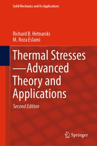 Abbildung von: Thermal Stresses-Advanced Theory and Applications - Springer