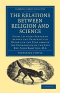Cover: The Relations between Religion and Science - Cambridge University Press