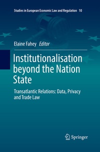 Enlarge image Cover: Institutionalisation beyond the Nation State - Springer