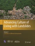 Cover: Advancing Culture of Living with Landslides - Springer