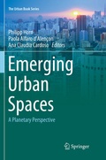 Cover: Emerging Urban Spaces - Springer