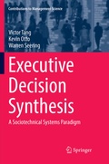 Cover: Executive Decision Synthesis - Springer