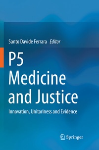 Abbildung von: P5 Medicine and Justice - Springer