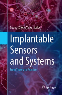 Enlarge image Cover: Implantable Sensors and Systems - Springer