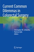 Cover: Current Common Dilemmas in Colorectal Surgery - Springer