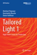 Cover: Tailored Light 1 - Springer