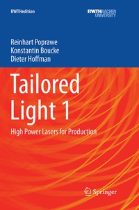 Enlarge image Cover: Tailored Light 1 - Springer
