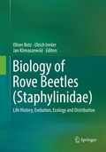 Cover: Biology of Rove Beetles (Staphylinidae) - Springer