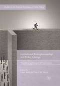 Cover: Institutional Entrepreneurship and Policy Change - Palgrave Macmillan