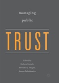 Cover: Managing Public Trust - Palgrave Macmillan
