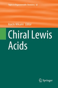 Abbildung von: Chiral Lewis Acids - Springer