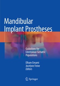 Enlarge image Cover: Mandibular Implant Prostheses - Springer