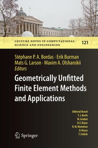 Enlarge image Cover: Geometrically Unfitted Finite Element Methods and Applications - Springer