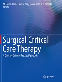 Bild: Surgical Critical Care Therapy - Springer