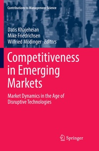 Enlarge image Cover: Competitiveness in Emerging Markets - Springer