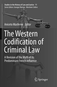 Enlarge image Cover: The Western Codification of Criminal Law - Springer