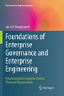 Cover: Foundations of Enterprise Governance and Enterprise Engineering - Springer