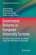 Cover: Governance Reforms in European University Systems - Springer