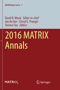 Cover: 2016 MATRIX Annals - Springer