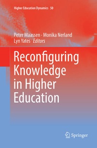 Enlarge image Cover: Reconfiguring Knowledge in Higher Education - Springer