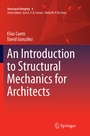 Cover: An Introduction to Structural Mechanics for Architects - Springer