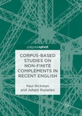 Cover: Corpus-Based Studies on Non-Finite Complements in Recent English - Palgrave Pivot