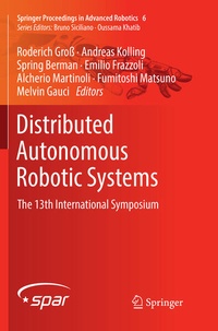 Enlarge image Cover: Distributed Autonomous Robotic Systems - Springer