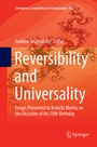 Cover: Reversibility and Universality - Springer