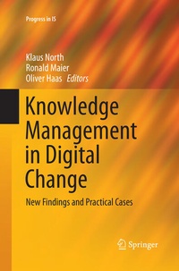 Enlarge image Cover: Knowledge Management in Digital Change - Springer