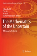 Cover: The Mathematics of the Uncertain - Springer