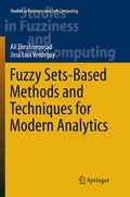 Cover: Fuzzy Sets-Based Methods and Techniques for Modern Analytics - Springer