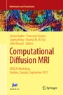 Cover: Computational Diffusion MRI - Springer