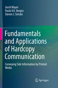 Abbildung von: Fundamentals and Applications of Hardcopy Communication - Springer