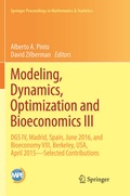 Cover: Modeling, Dynamics, Optimization and Bioeconomics III - Springer
