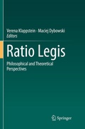 Cover: Ratio Legis - Springer
