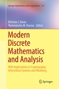Cover: Modern Discrete Mathematics and Analysis - Springer
