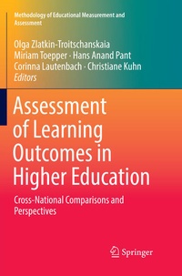 Bild: Assessment of Learning Outcomes in Higher Education - Springer