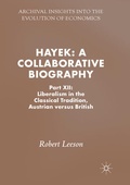 Cover: Hayek: A Collaborative Biography - Palgrave Macmillan