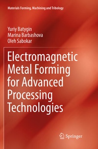 Enlarge image Cover: Electromagnetic Metal Forming for Advanced Processing Technologies - Springer