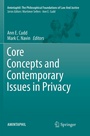 Cover: Core Concepts and Contemporary Issues in Privacy - Springer