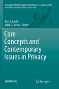Cover: Core Concepts and Contemporary Issues in Privacy - Springer