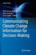 Cover: Communicating Climate Change Information for Decision-Making - Springer