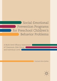 Bild: Social-Emotional Prevention Programs for Preschool Children's Behavior Problems - Palgrave Macmillan
