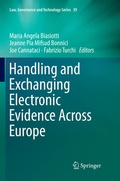 Cover: Handling and Exchanging Electronic Evidence Across Europe - Springer