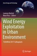 Cover: Wind Energy Exploitation in Urban Environment - Springer