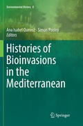 Cover: Histories of Bioinvasions in the Mediterranean - Springer