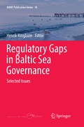 Cover: Regulatory Gaps in Baltic Sea Governance - Springer