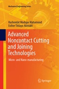 Cover: Advanced Noncontact Cutting and Joining Technologies - Springer